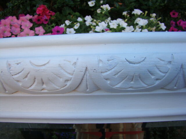 Large old bevelled mirror - 119 x 85cm