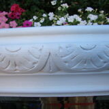 Large old bevelled mirror - 119 x 85cm