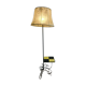 Vintage wrought iron and ceramic lamppost 1950