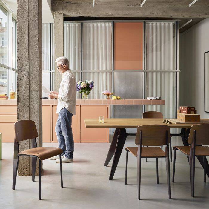 Table EM Jean Prouvé (reissue Vitra)