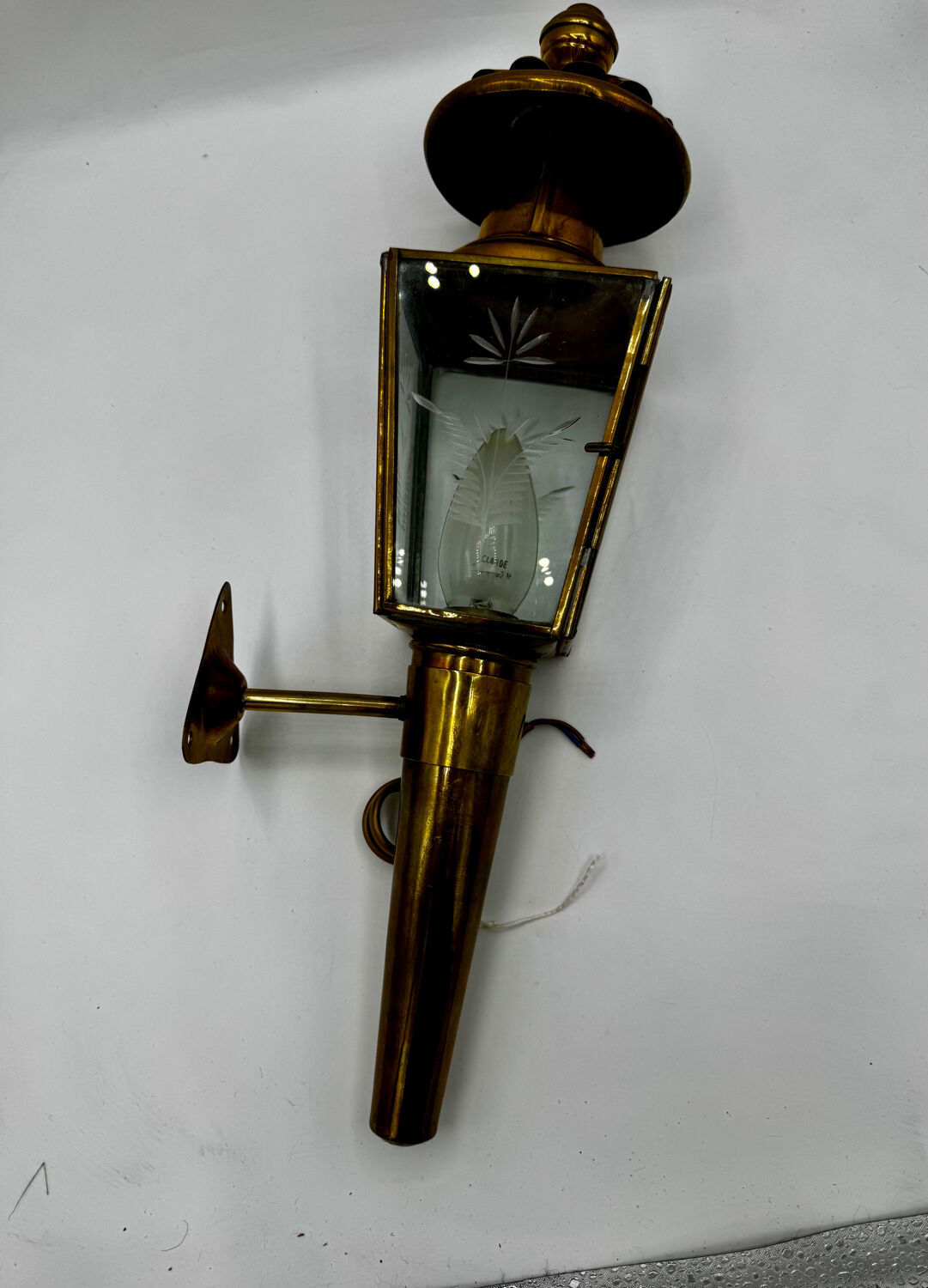 19th-century carriage lamp