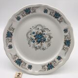 4 Orchies Moulin des Loups dessert plates, Sevigné model