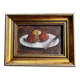Tableau début XXème "Les pommes et le couteau"