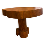 Exotic wood side table