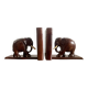 Elephant bookends