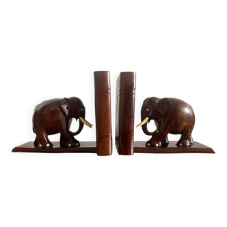 Elephant bookends