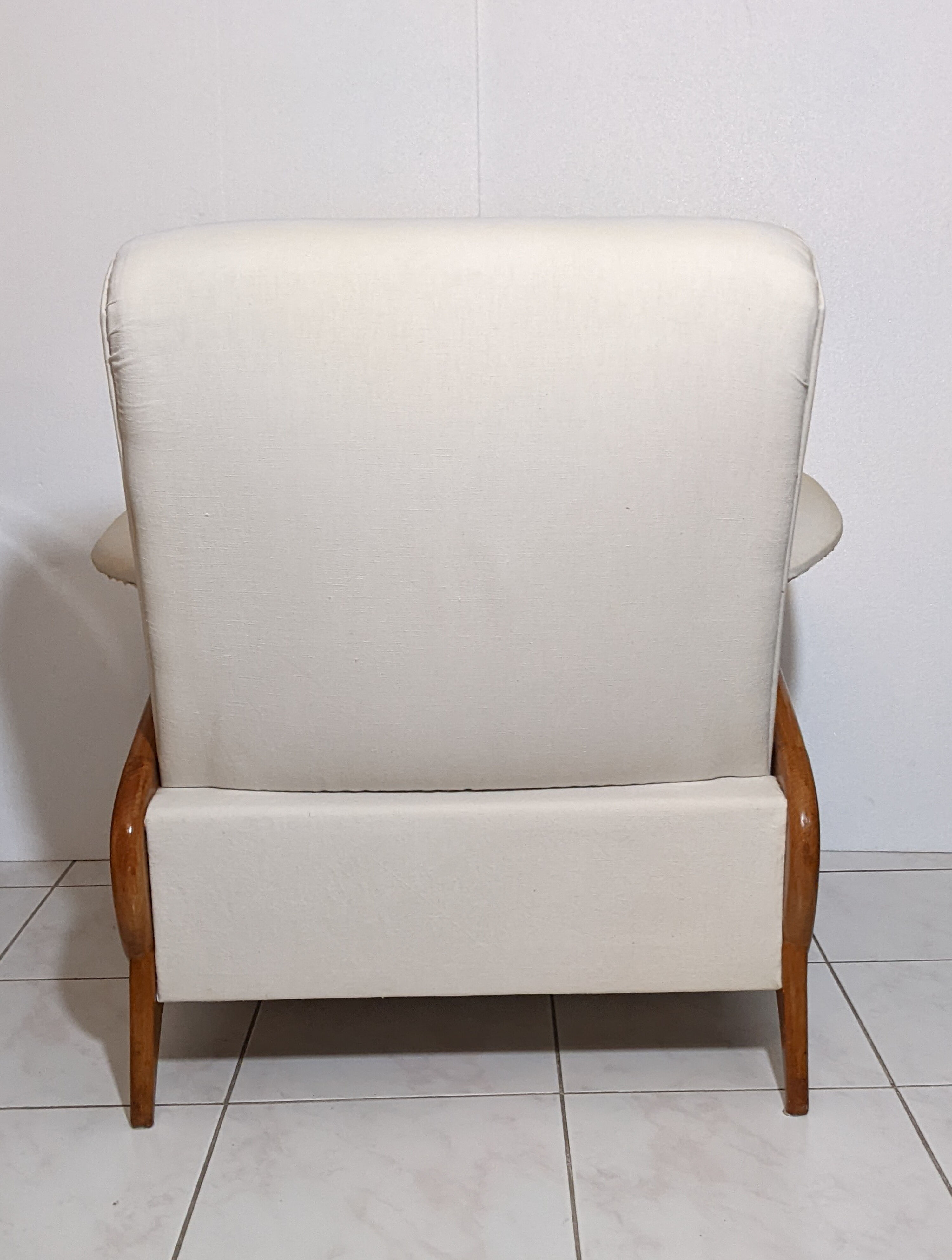 Transatlantic racing armchair, Art Deco period, modular and convertible into a daybed, 1930s