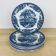 6 assiettes à dessert Myott Meakin terre de fer anglaise ironstone