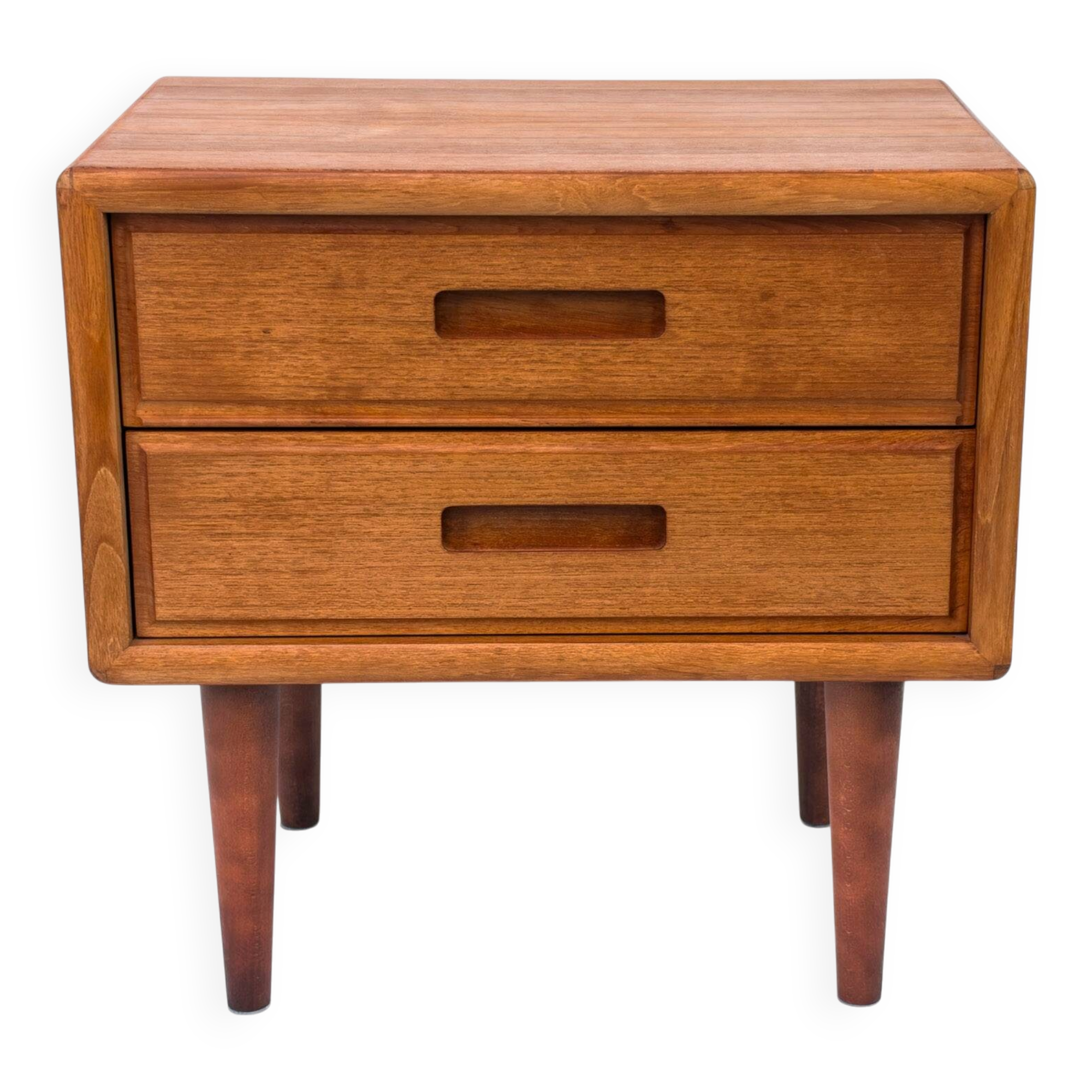 Vintage teak bedside table, 1960s