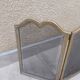 Brass fireplace screen