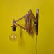 Vintage Dutch Harmonica Wall Lamp T. Zweers, from the 1960