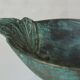 Patinated bronze cup, early 20th century
