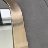 Handcrafted brass contour mirror