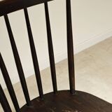 Danish office chair in solid wood