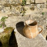 Stoneware pitcher