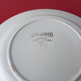 Set of four Digoin Sarreguemines flat plates