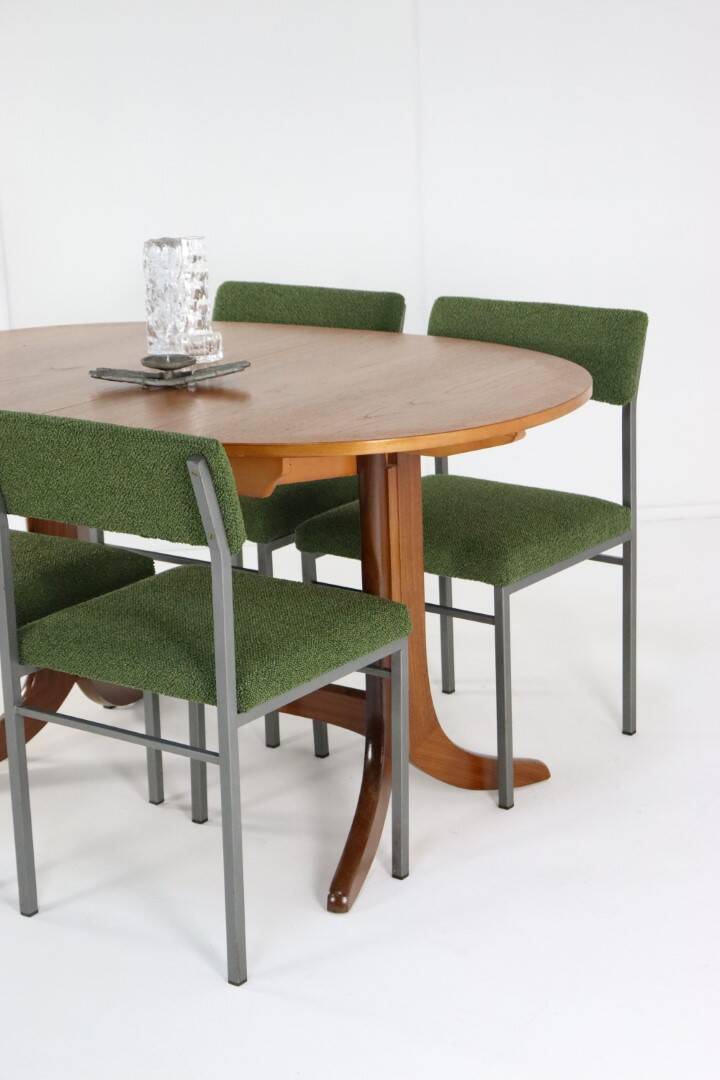 Set van 4 vintage stoelen 'Traunraut'