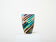 Laura de Santillana for Venini large vase blown glass Klee 1984