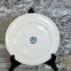 3 assiettes à dessert vintage anglaises Royal Tudor modèle bouquet bleu