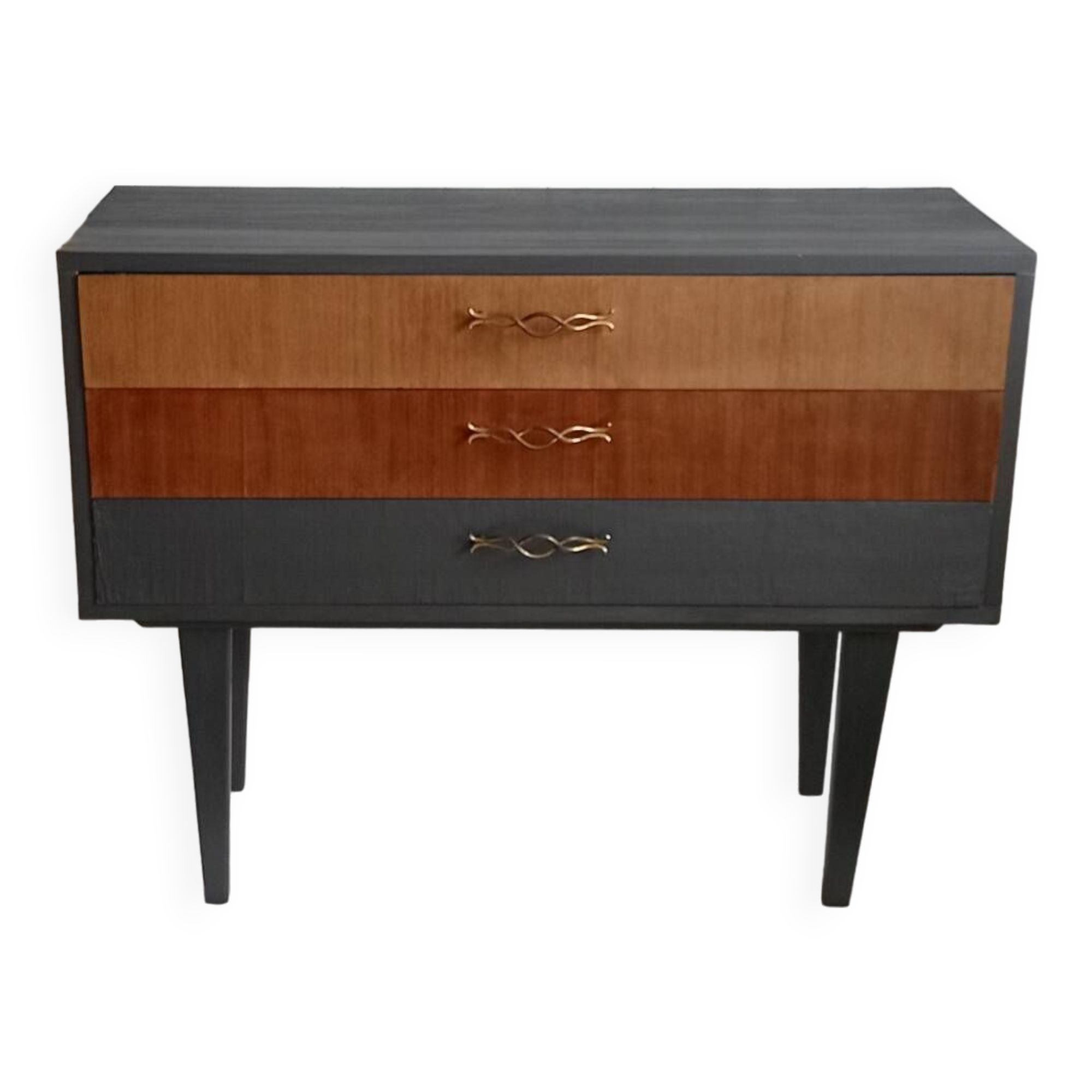 Chest of drawers, console in cherry