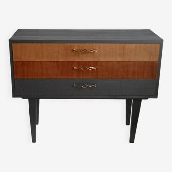 Chest of drawers, console in cherry