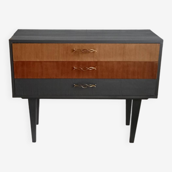 Commode, console en merisier