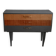 Chest of drawers, console in cherry