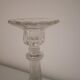 Set of 2 glass candle holders