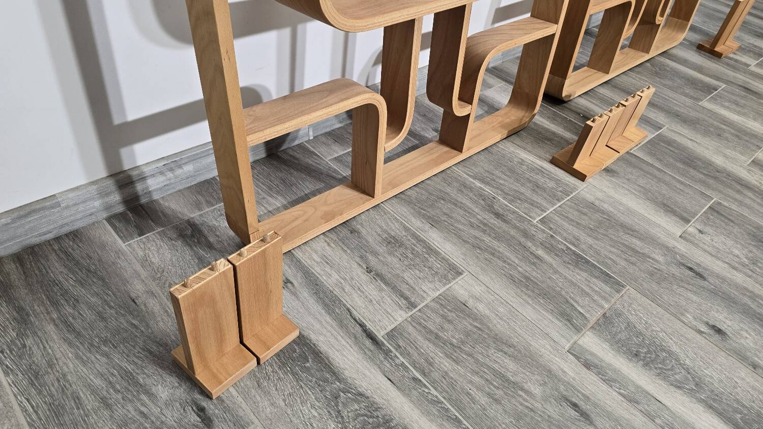 Room Dividers by Ludvik Volak for Drevopodnik Holesov, 1950s, Set of 2