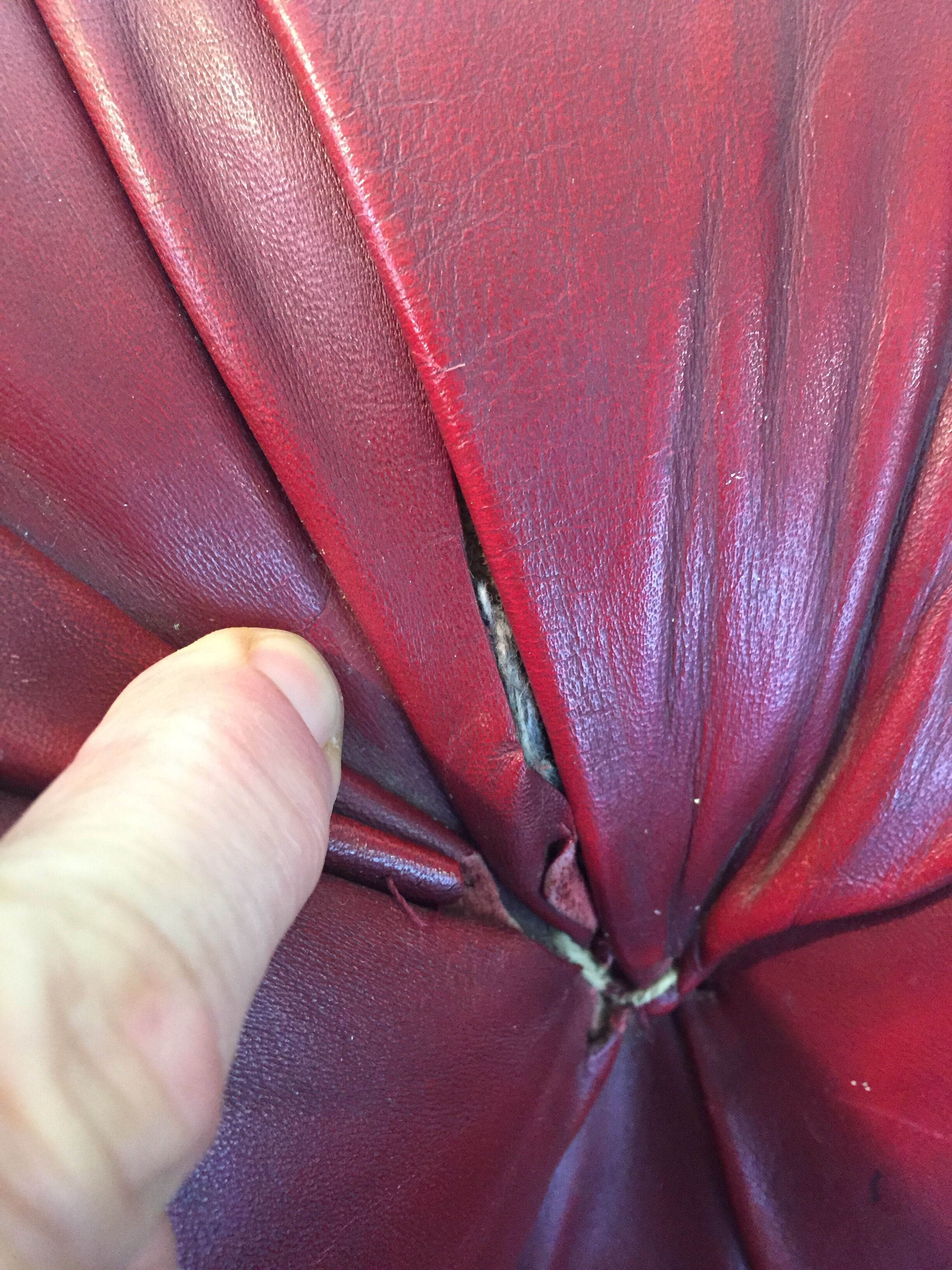 Chesterfield armchair