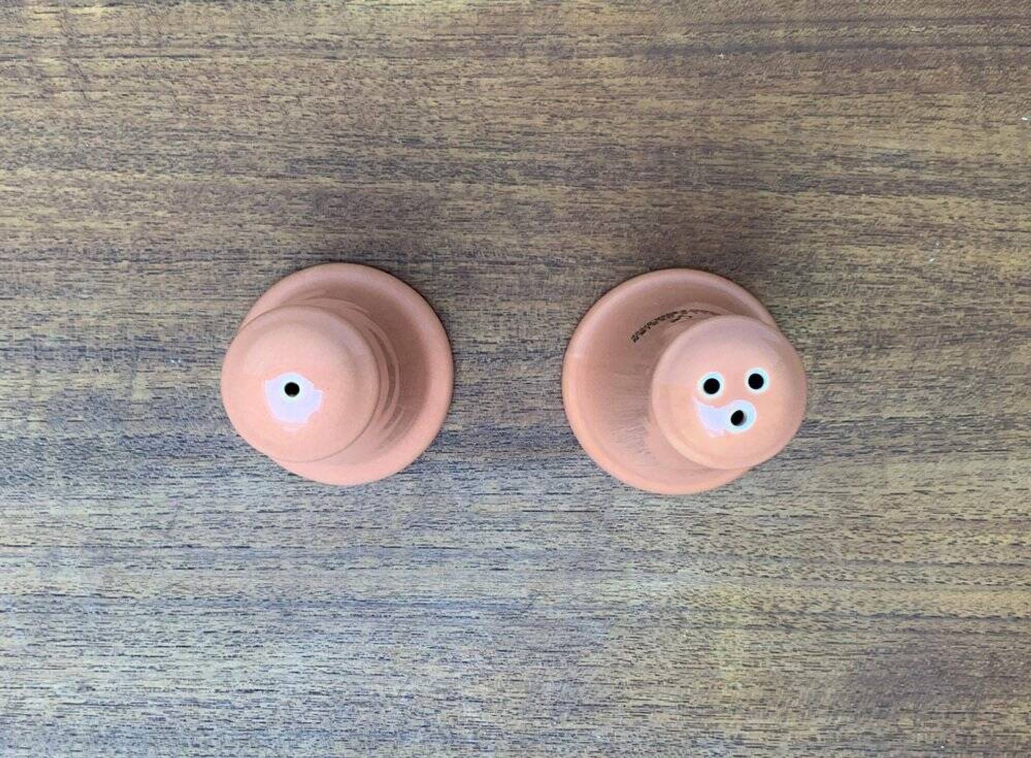 Postmodern ceramic salt and pepper shakers by Gallo Design for Villeroy & Boch, set of 2.