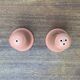 Postmodern ceramic salt and pepper shakers by Gallo Design for Villeroy & Boch, set of 2.