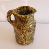 Pitcher or vase in glazed earthenware 1950