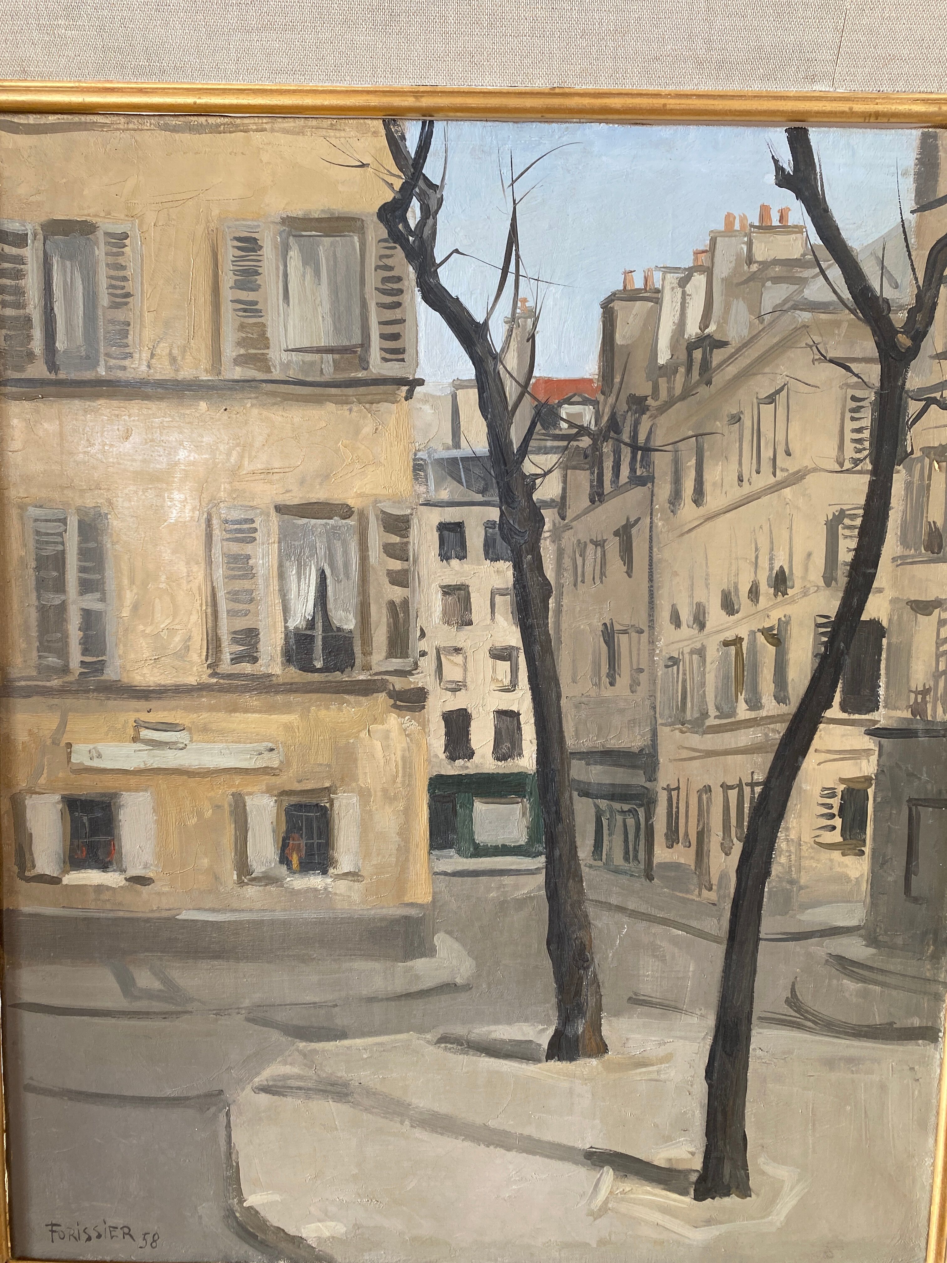 Paris school painting 1958