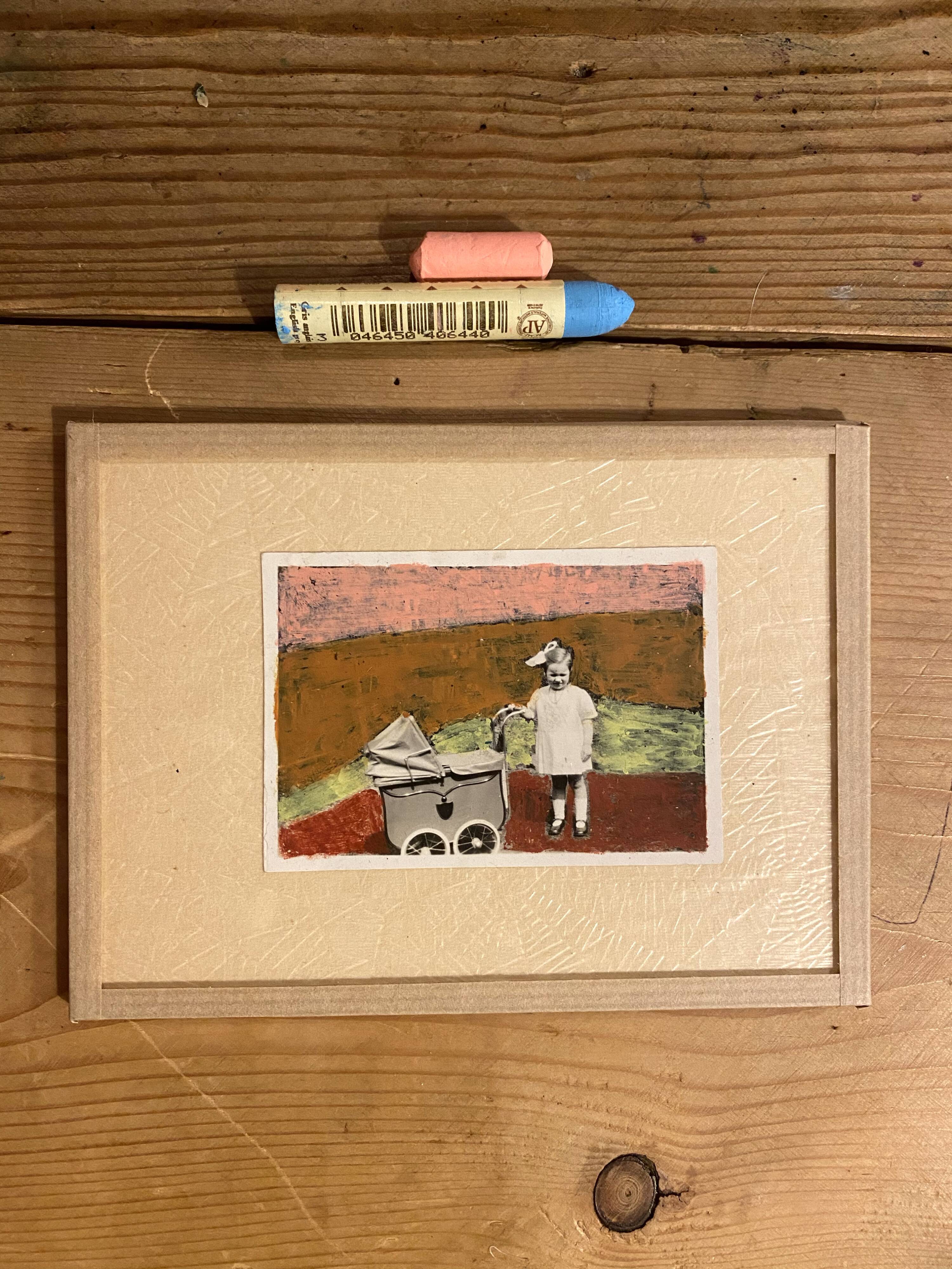 bold pastels in old photo - Brighton 1921