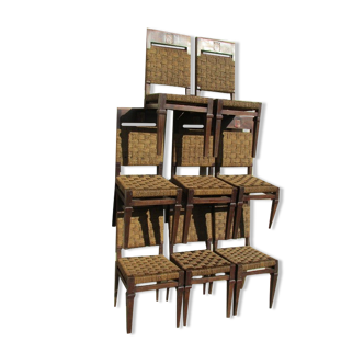 Set of 8 chairs