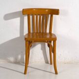 Set of antique bistro chairs (circa 1920). Set of 2 pieces, no. 5