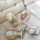 4 onyx wine glasses 1970