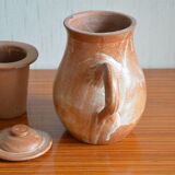 Teapot and its sandstone milk pot