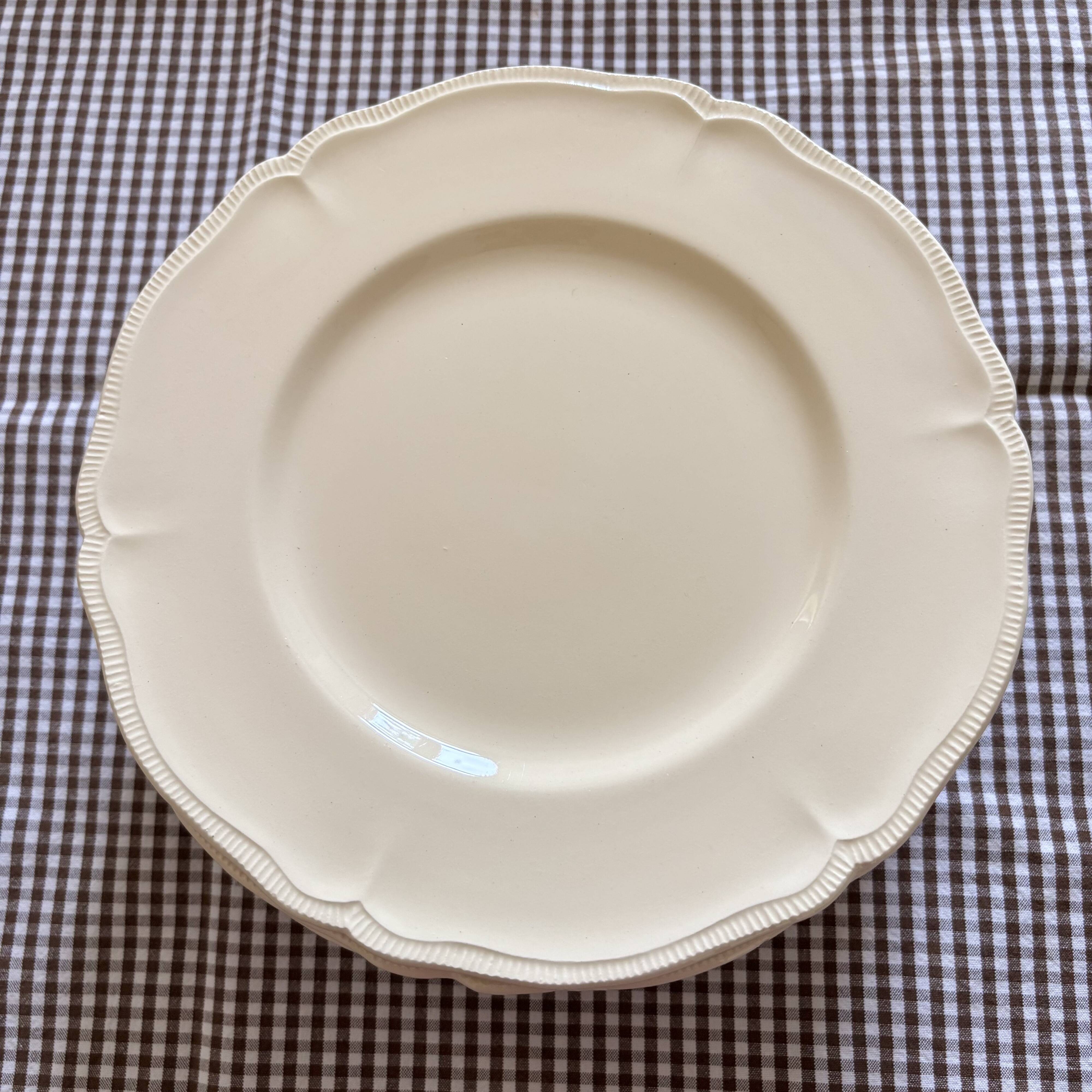 Set of Longchamp dinner plates (Terre de Fer)