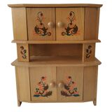 Dolls furniture buffet mado vintage dollhouse other