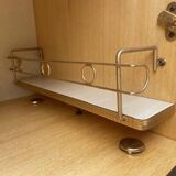 Vintage Formica bar cabinet