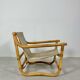 Vintage bamboo lounge set made in denmark 1950s