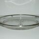 crystal and silver plate