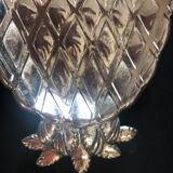 Empty pocket pineapple silver metal '70