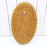Oval rope mirror, Audoux Minet design