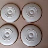 4 Salins oyster plates