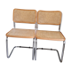 Paire de chaises cesca B32