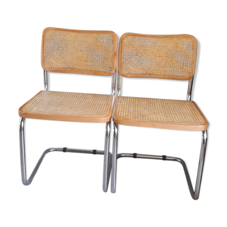 Pair of chairs cesca B32