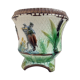 Cache-pot barbotine